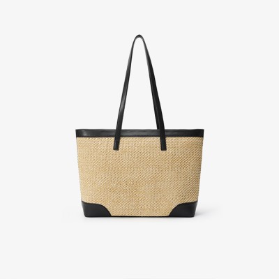 Woven commuter casual college student shoulder bag