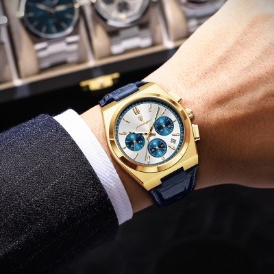 Men's Watch, Multifunctional, Business Style, with Calendar, Luminous, Stylish, Newly Launched, Waterproof, Quartz Wristwatch for Men